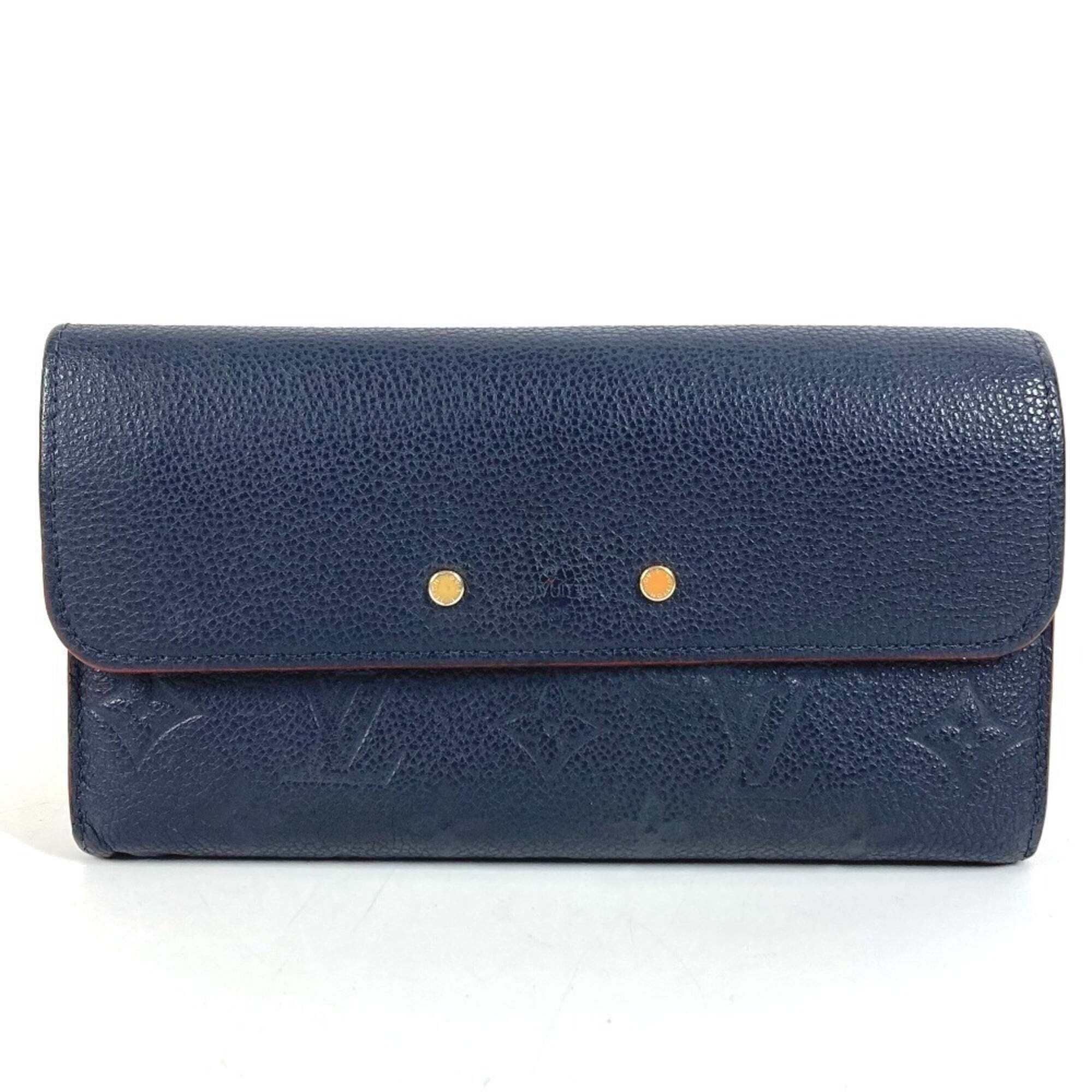 Louis Vuitton M62127 Monogram Empreinte Portefeuille Pont Neuf Long Wallet Fl...